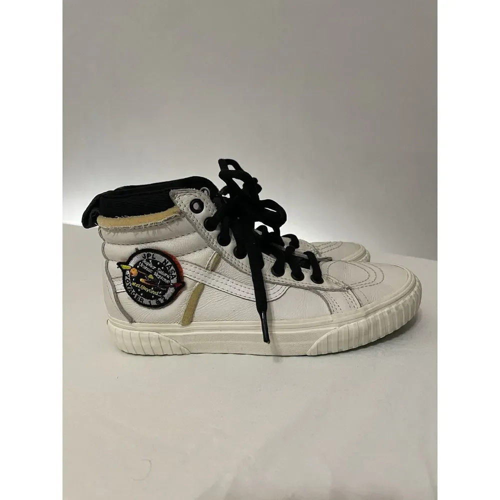 Size 6 Mens- VANS NASA x Sk8- 46 MTE DX High Space Voyager Tr White/ Marshmallow - Picture 5 of 9